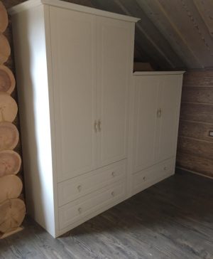 Распашной шкаф по индивидуальным размерам в спальню №36 1697
